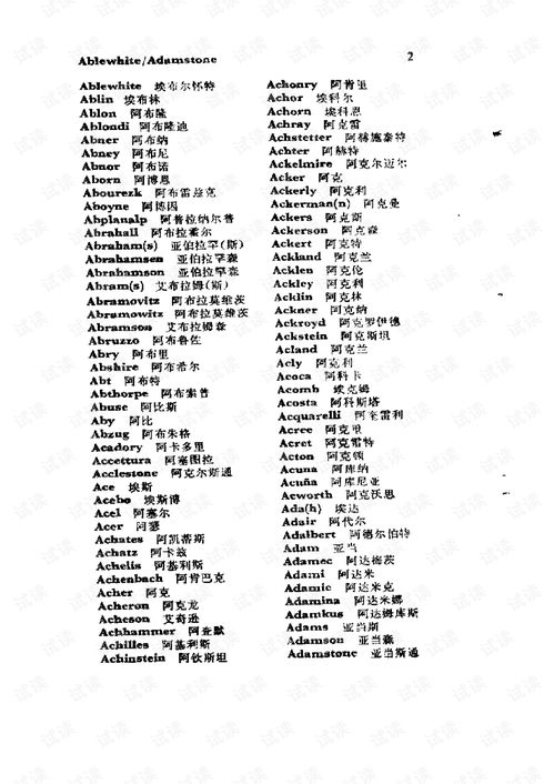 翻译参考资料.英语姓名译名手册. 第二次修订本 第3版.pdf