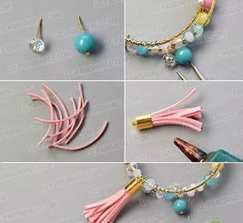 饰品DIY 手链可以这样串,别再只会把珠子用一根线就随便串起来了