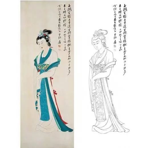 国画人物脸部着色方法(国画人物脸部着色方法视频)