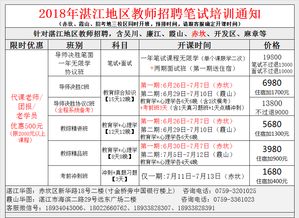 2018年湛江市赤坎区公开招聘教师66名公告