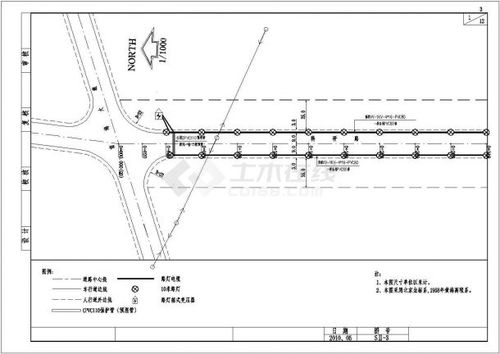 某条市政道路路灯工程设计施工图纸