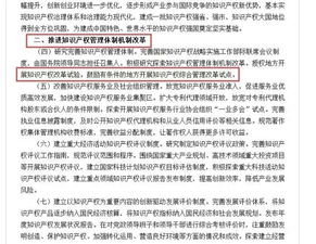 组建国家知识产权总局,九三学社中央两会提案建议 