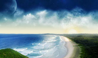 海边沙滩海浪大海海水海滩蓝天风景图片素材 模板下载 1.05MB 其他大全 标志丨符号 