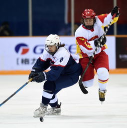 女子冰球世锦赛中国对阵斯洛伐克