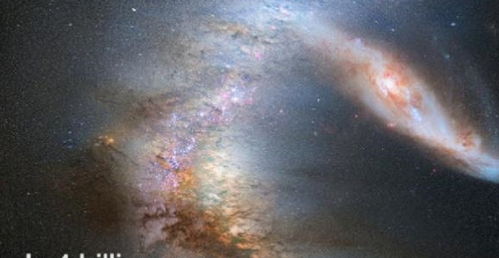 我们如何知道在模拟银河系与仙女座碰撞时候的参数