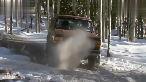 男子驾驶车辆进入雪地,最后被雪困住只能自我求生 