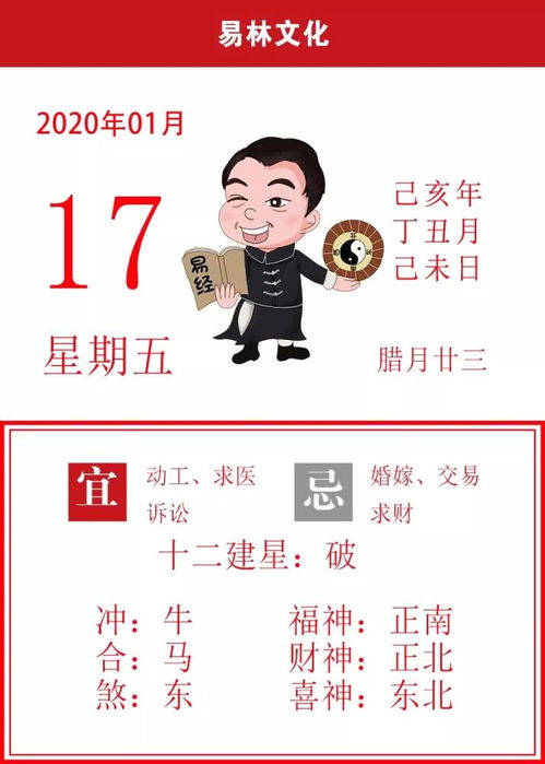 生肖运势 2020 1 17十二生肖运程冲 牛 合 马 煞 东