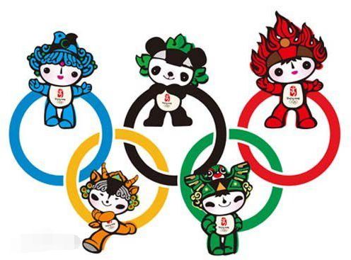 2008年奥运会的吉祥物是什么样子什么名字 