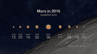 关于火星的10个有趣事实 一年有687个地球日