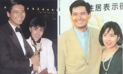 周润发两任老婆 现任身价几十亿,前妻老公破产为养家复出拍戏