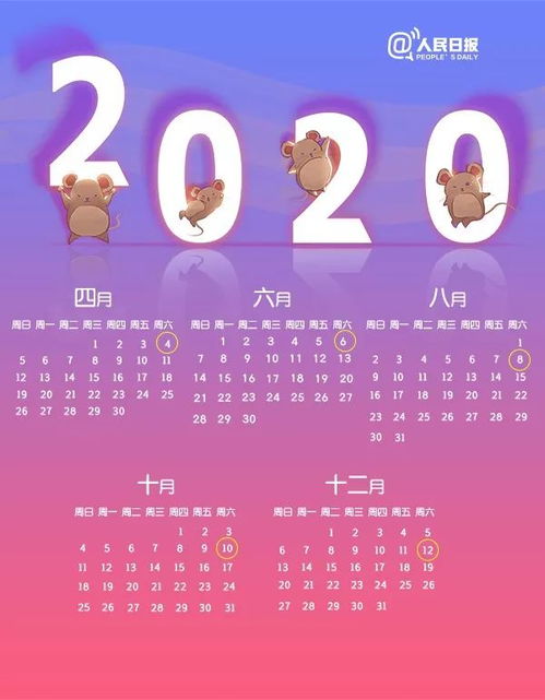 莫名惊喜 小编发现了几个关于2020年的小秘密