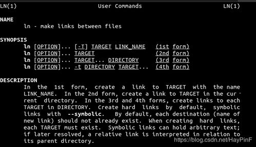 linux硬连接只能连接文件,不能连接目录