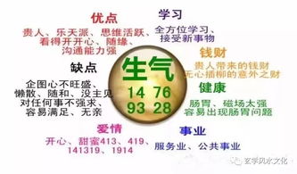 数字密码之延年和生气组合在一起