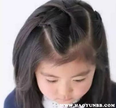 小孩子梳头发型图片,儿童梳发型的步骤与图片大全