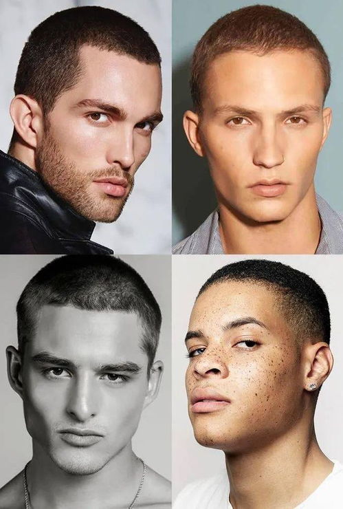 不要再乱剪头发了 男人剪发看脸型,适合这5种脸型的男士发型