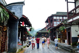 四川街子古镇风景图片 第1张