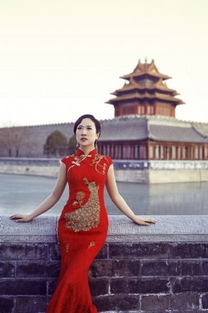 芙蓉姐姐故宫挑战中国风 庆35岁生日着妖娆凤凰旗袍装 