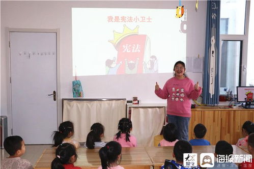 利津县第二实验幼儿园开展 知法守法 从我做起 主题活动 