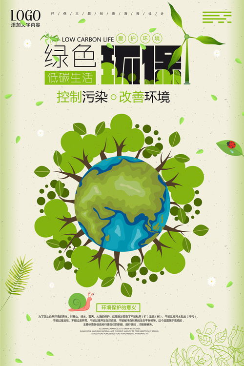 绿色环保海报设计
