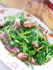 韭菜炒海兔须的做法 韭菜炒海兔须怎么做 
