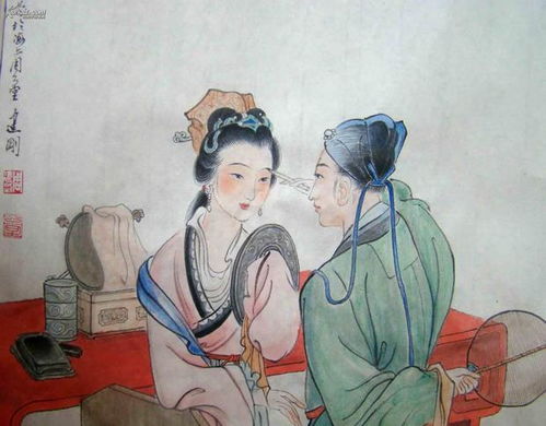 古代男为女描眉为啥 京剧为啥自己描眉 清纯美女复古写真 忧郁表情难描眉间伤 风情万种画眉法