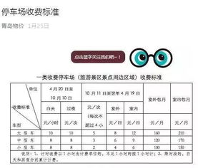 青岛市残疾人停车收费标准(铭德停车场收费标准表最新)