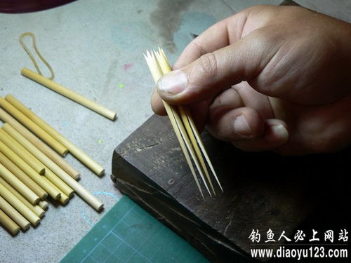 吸尽天云芦苇浮漂手工制作全过程