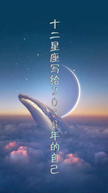 十二星座写给2038的自己 