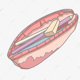 高考笔袋装饰插画素材图片免费下载 千库网 