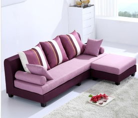 紫色沙发配什么颜色沙发垫