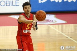 中国男篮在亚运会前内部热身赛中以84-70战胜广厦男篮