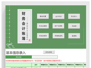 企业财务报表体系构成