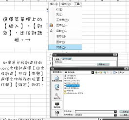 如何在excel 单元格里插入 指定word 文件中的文字