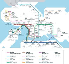 香港地铁地图全图