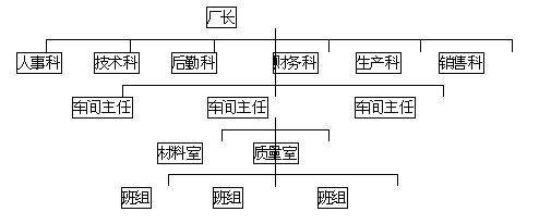 第三节 组织结构的类型 