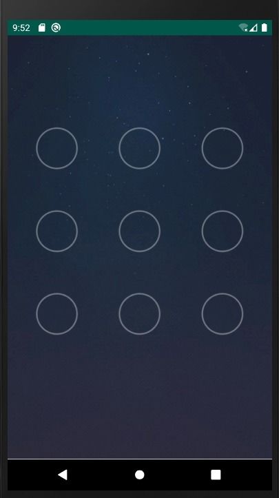 Android锁屏的解锁 九个点 ,使用画的方式,大致的步骤