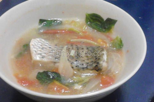 西式鲈鱼汤的做法
