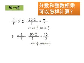 分数除以整数知识点整理