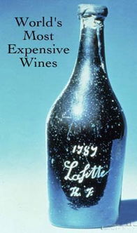 世界上最贵的酒 价值10.5万英镑的拉菲