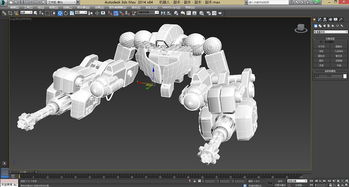 3dmax机器人建模全过程(3d虚拟机器人搭建及编程)