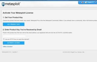 metasploit 激活问题 邮箱如何登陆查看