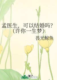 孟医生,可以结婚吗 许你一生梦 畏光鲸鱼 