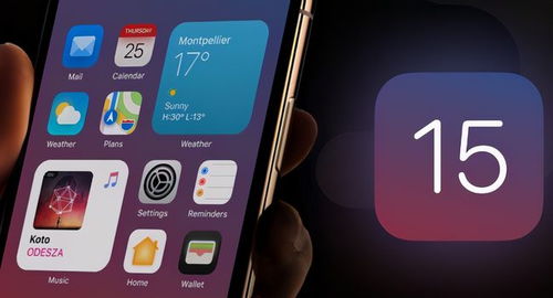 苹果系统ios15什么时候出(ios15有天气提醒功能吗)