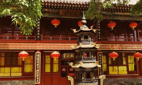 建在胡同里的寺庙,北京市佛教协会的所在地,鲁迅曾在此办公