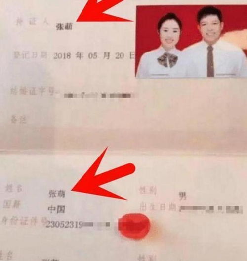 最牛结婚证 走红,夫妻俩名字堪称绝配,孩子取名字应该叫什么