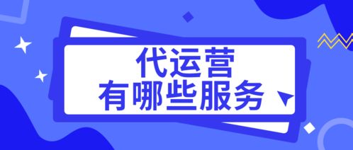 京东代运营有哪些服务 怎么收费