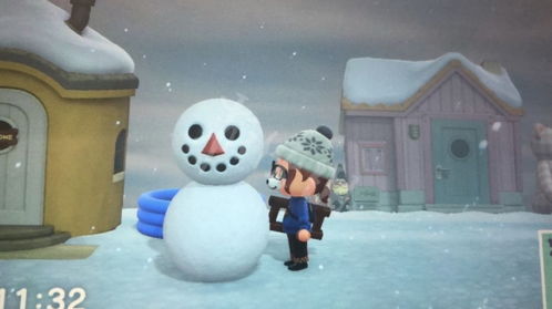 动物森友会的雪人：有趣的堆雪方式，让你重拾童真！
