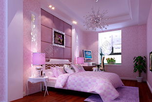 紫色卧室设计设计图免费下载 1787像素 jpg格式 编号15819168 千图网 