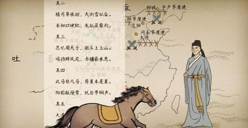 唐朝关于马的诗句