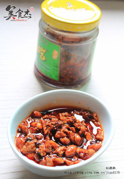 花生豆豉猪肉酱的做法